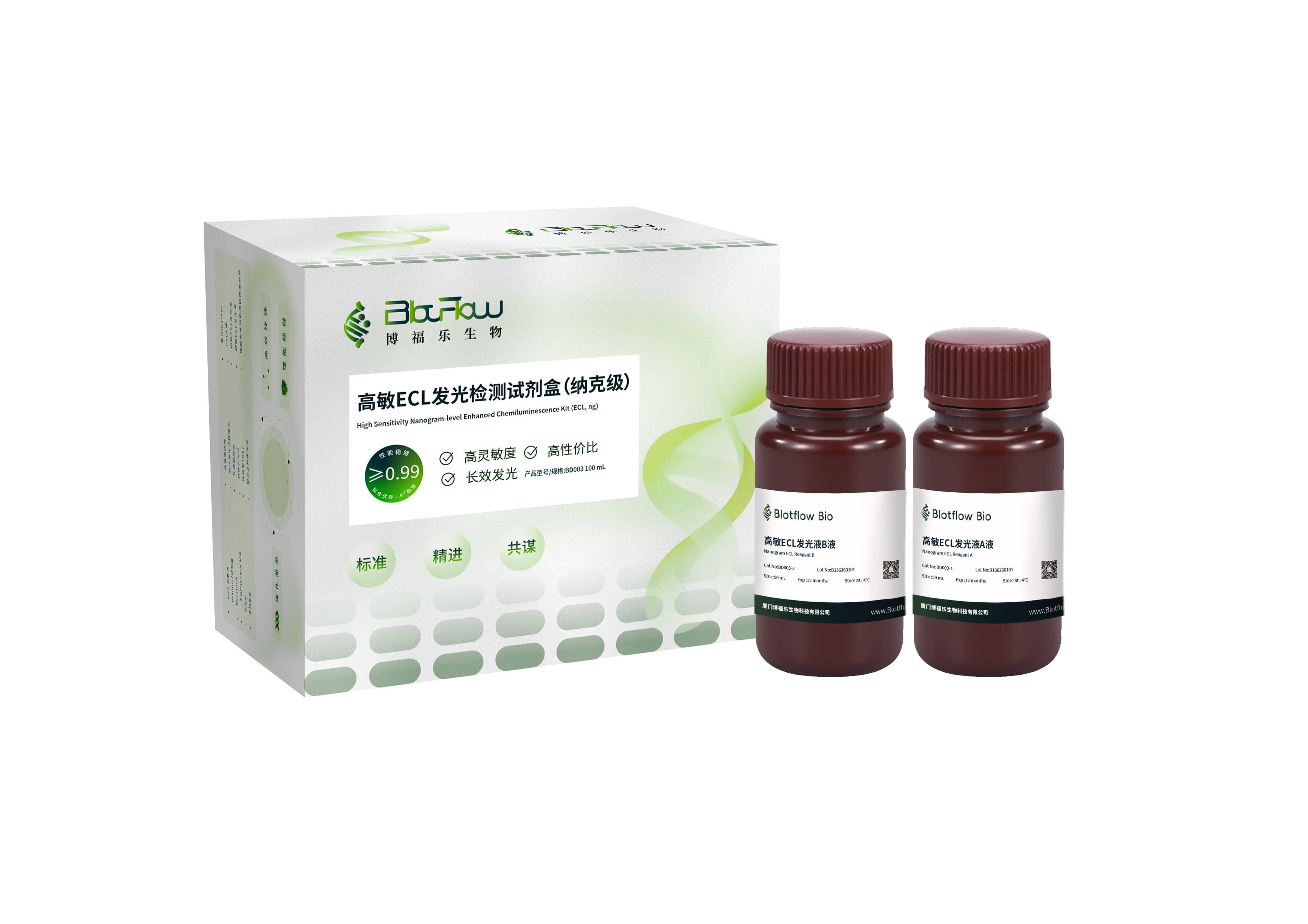 高敏化学发光检测试剂盒（纳克级）