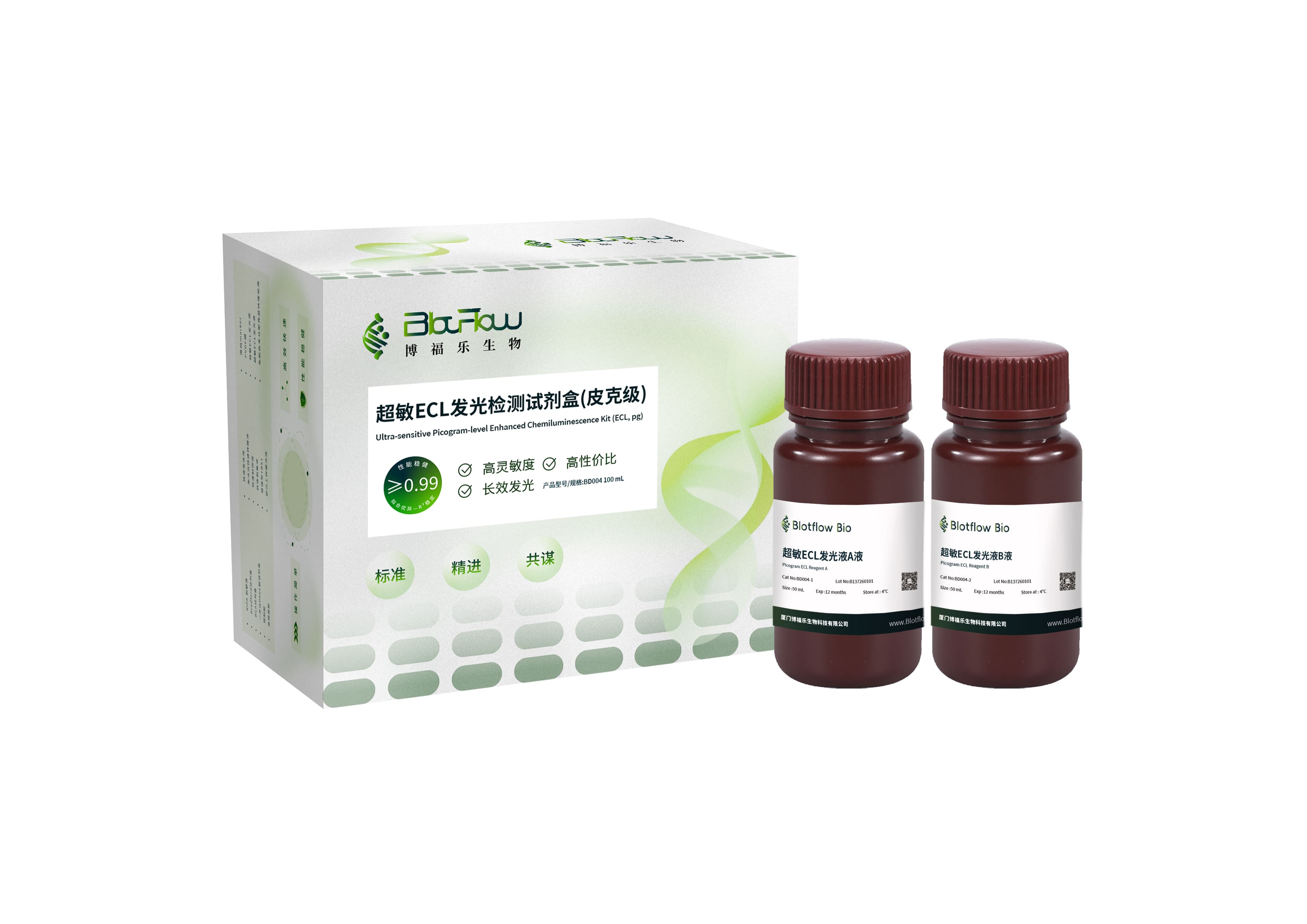 超敏化学发光检测试剂盒(皮克级)